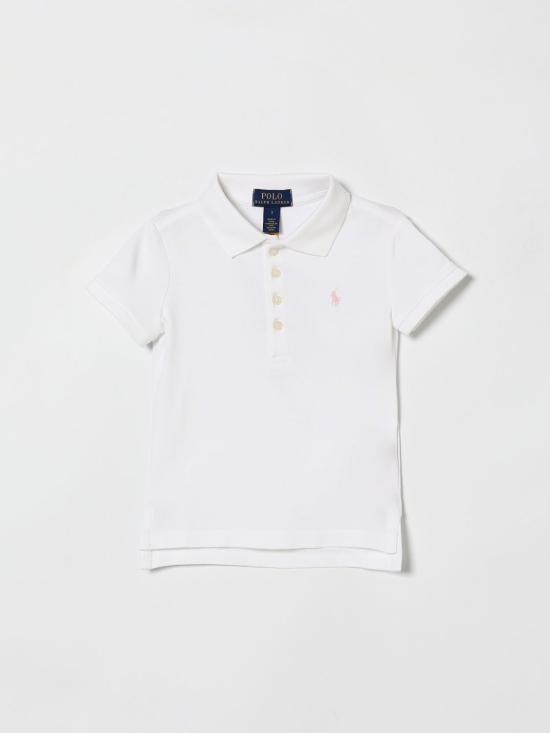 26SS [키즈] 폴로 랄프로렌 폴로 셔츠 312573242 005 White