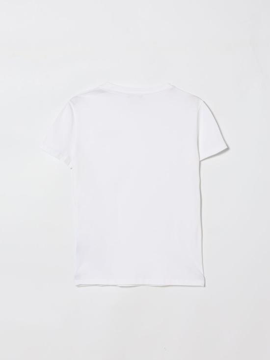 26SS [키즈] 발망 티셔츠 BY8C61Z3277 100NE White - BALMAIN
