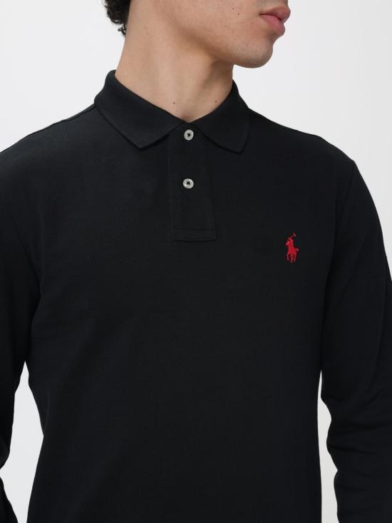 26SS 폴로 랄프로렌 폴로 티셔츠 710681126 037 Black - POLO RALPH LAUREN