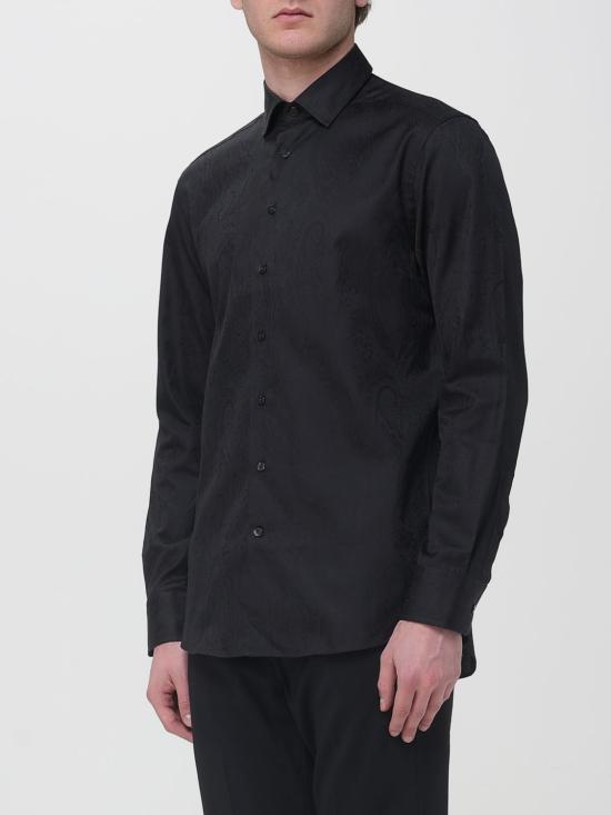 26SS 에트로 긴팔 셔츠 MRIB0001AQ043 N0000 Black - ETRO