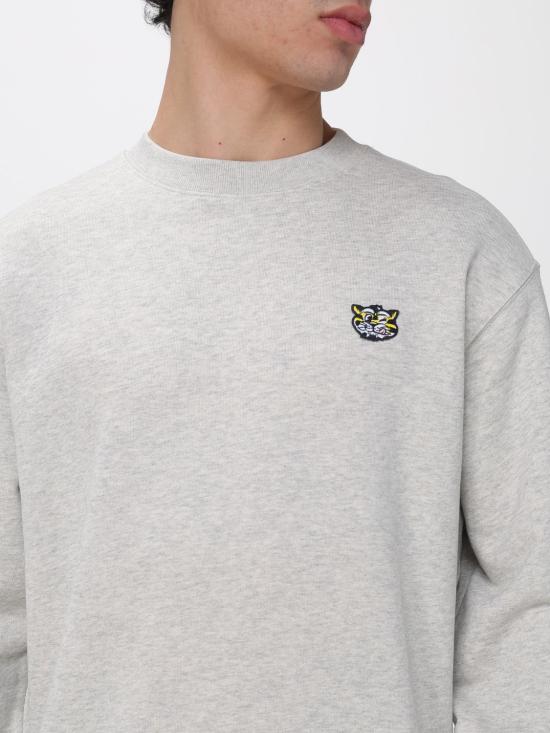 26SS 겐조 긴팔 티셔츠 FG55SW2054MJ 93 Grey - KENZO