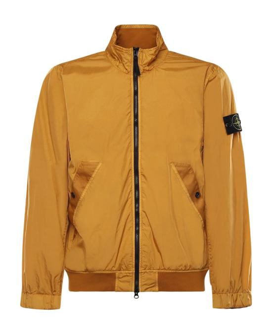 26SS 스톤 아일랜드 크링클 랩스 NY 자켓 윈드 레지스턴스 앤 안티 드롭 L1S15 4100111 S0A23 V0034 MUSTARD DOM