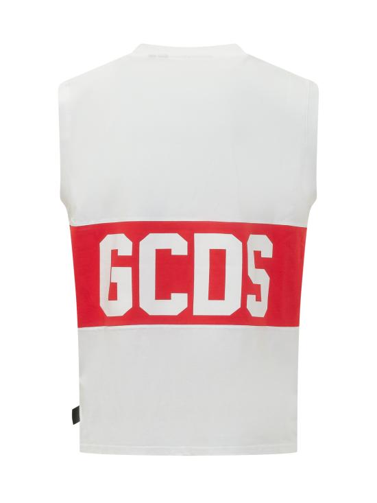 26SS 지씨디에스 반팔 티셔츠 Z0MLQC104J101 100R OPTIC WHITE RED - GCDS