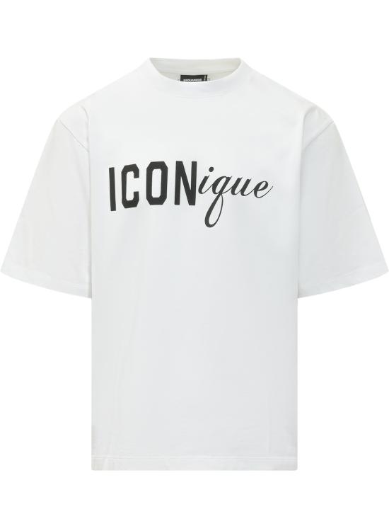 26SS 디스퀘어드2 반팔 티셔츠 S78GD0121D20033 100 WHITE