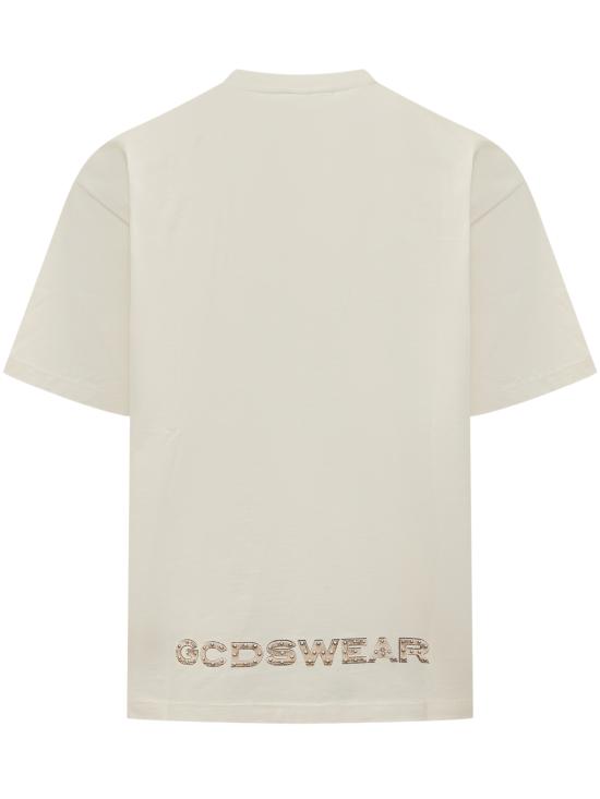 26SS 지씨디에스 반팔 티셔츠 C1MWQC061J079 320T SANDSHELL TAUPE - GCDS