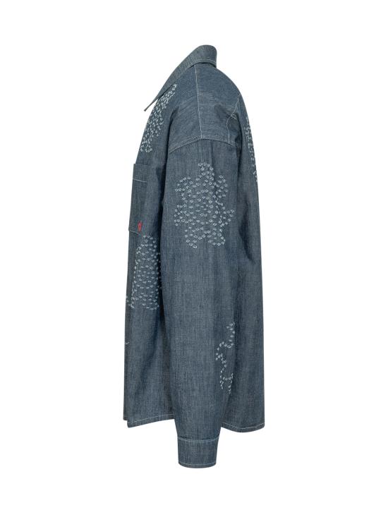 26SS 마르니 긴팔 셔츠 CUJU0061S4USCY72 PCB74 ORION BLUE - MARNI