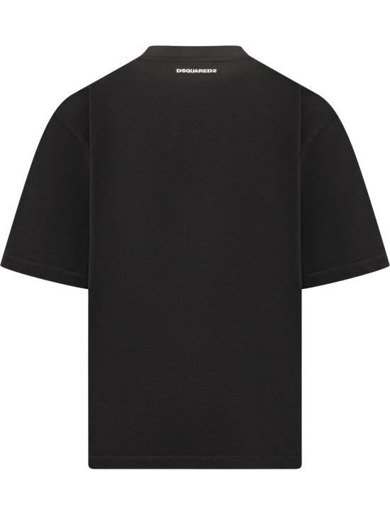 26SS 디스퀘어드2 반팔 티셔츠 S78GD0121D20033 900 BLACK - DSQUARED2