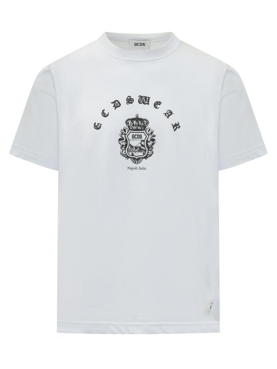 26SS 지씨디에스 반팔 티셔츠 C1MWQC065J079 100A OPTIC WHITE WHITE