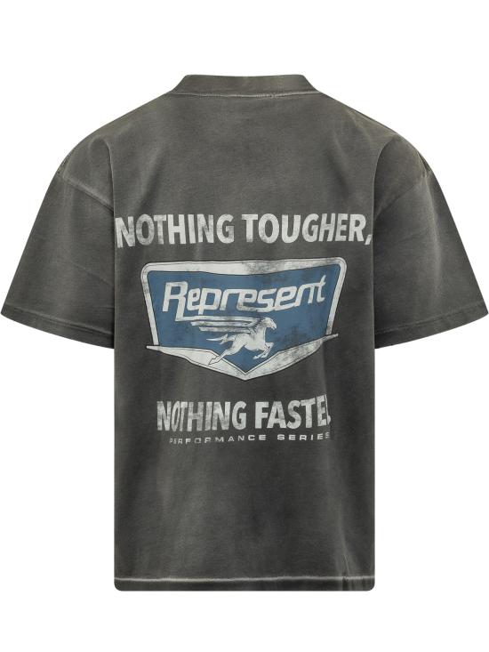 26SS 리프레젠트 반팔 티셔츠 MLM100596 04 STAINED BLACK - REPRESENT