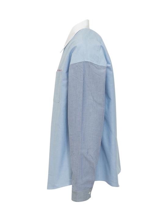 26SS 마르니 긴팔 셔츠 CUMU0061S8UTC566 00B51 SAPPHIRE - MARNI