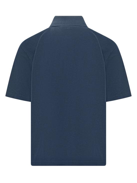 26SS 아미 폴로 티셔츠 UPL428JE0221 A021 INCHIOSTRO - AMI