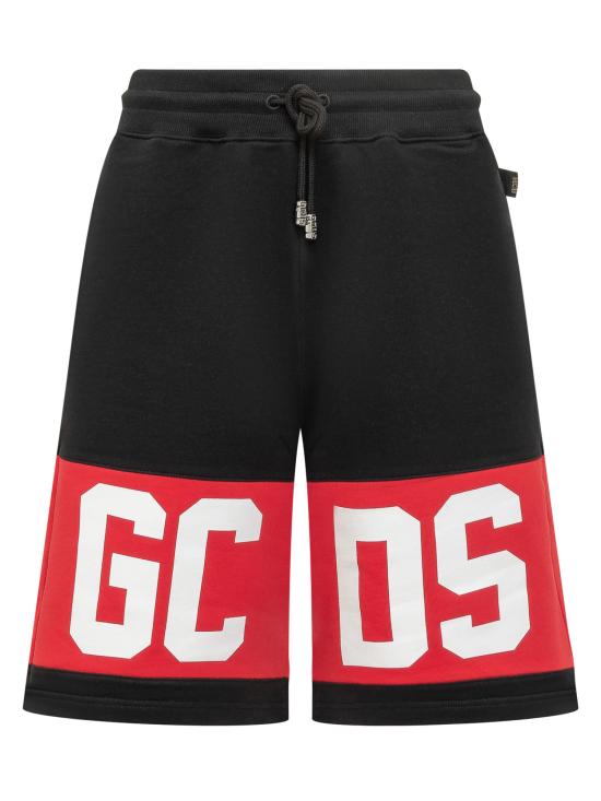 26SS 지씨디에스 숏팬츠 Z0MLQL228F004 999R BLACK RED