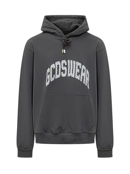 26SS 지씨디에스 긴팔 티셔츠 C1MWQE128F034 968X ANTHRACITE MIX