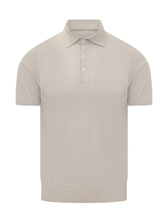 26SS 브루넬로 쿠치넬리 폴로 티셔츠 M29800125 CBD04 JUTA PANAMA