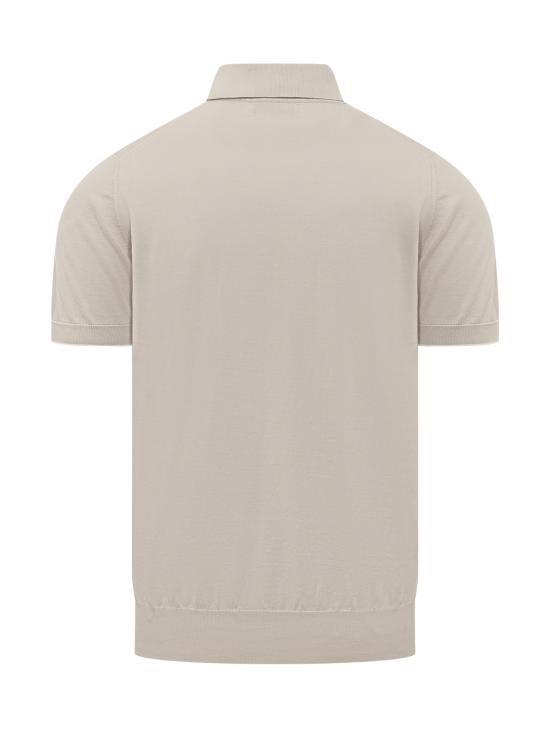 26SS 브루넬로 쿠치넬리 폴로 티셔츠 M29800125 CBD04 JUTA PANAMA - BRUNELLO CUCINELLI