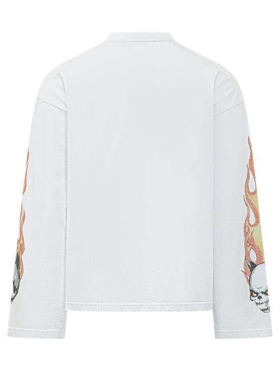 26SS 지씨디에스 반팔 티셔츠 C1MWQC060J079 316Y BONE YELLOW - GCDS