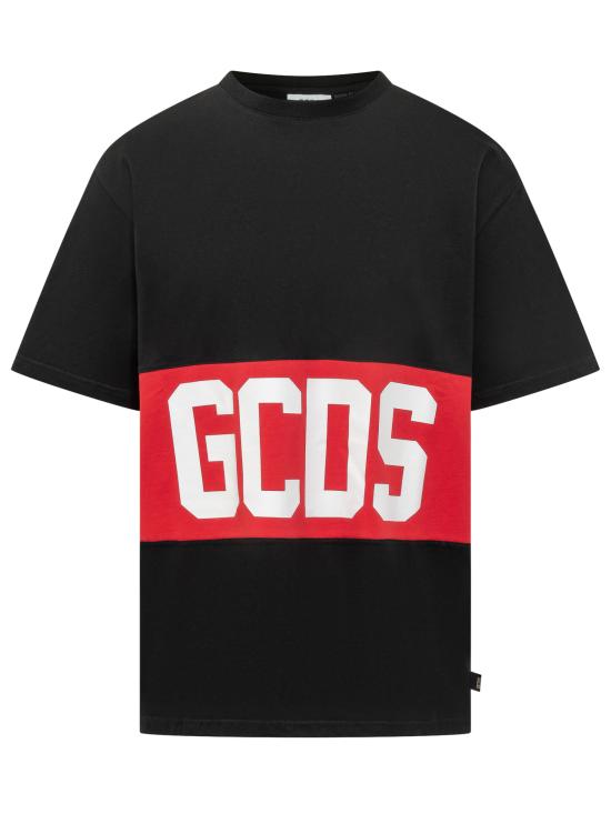 26SS 지씨디에스 반팔 티셔츠 Z0MLQC140J101 999R BLACK RED