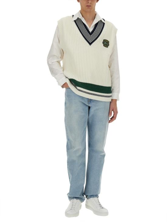 26SS 라코스테 레귤러 핏 프리미엄 코튼 셔츠 CH2933 001 WHITE - LACOSTE