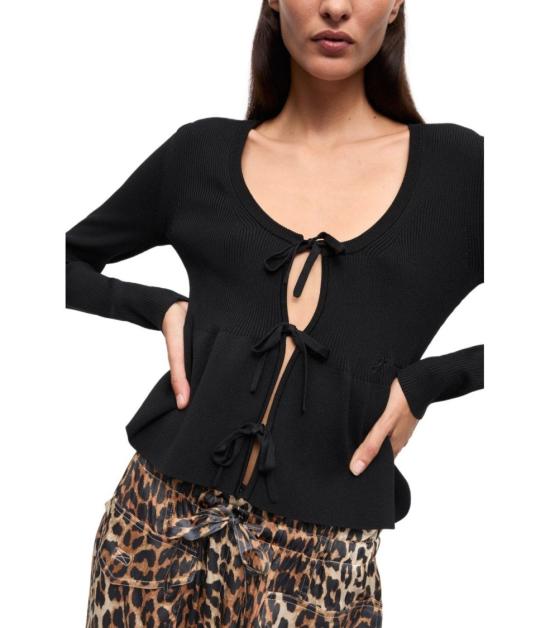 25SS 가니 스웨터 K2364 099 Black - GANNI