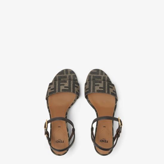 26SS 펜디 힐/펌프스 8X8663AJZFF1D1C Brown - FENDI