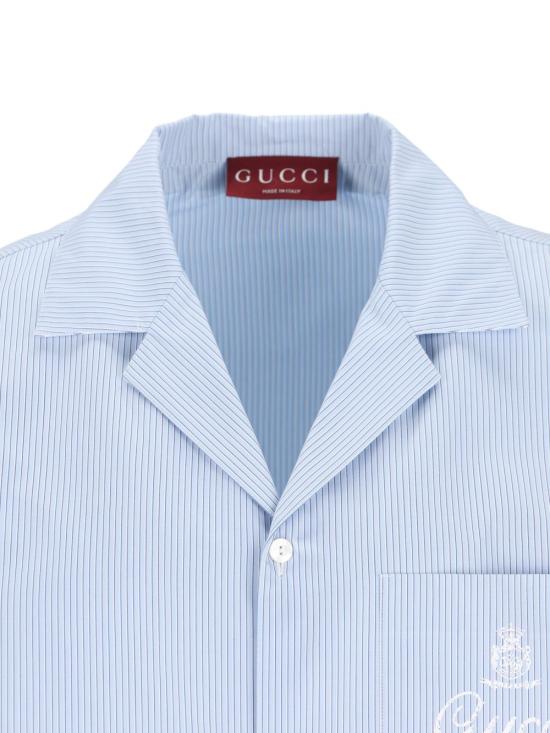 26SS 구찌 긴팔 셔츠 794907ZAJWW4061 BLUE - GUCCI