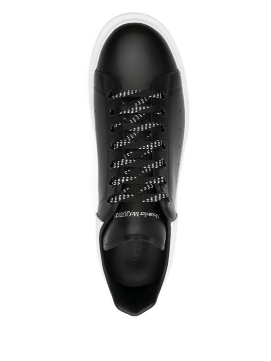 26SS 알렉산더 맥퀸 오버사이즈 드 스니커즈 553680WIAIG1070 BLACK WHITE - ALEXANDER MCQUEEN