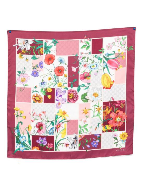 26SS 구찌 프린트 실크 트윌 까레 8501073G0015472 MULTI