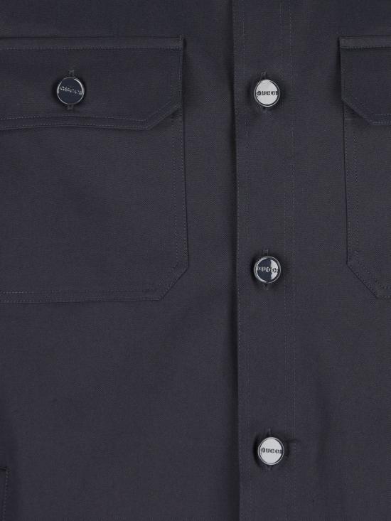 26SS 구찌 긴팔 셔츠 851708ZAQH54440 NAVY - GUCCI