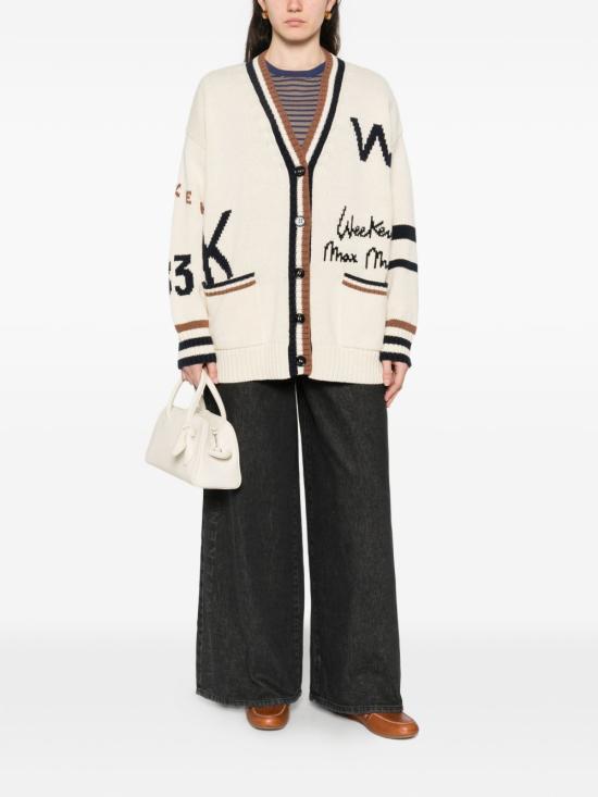 26SS 위켄드막스마라 스트레이트 팬츠 2615181011WKDVORTICE029 BLACK - WEEKEND MAX MARA