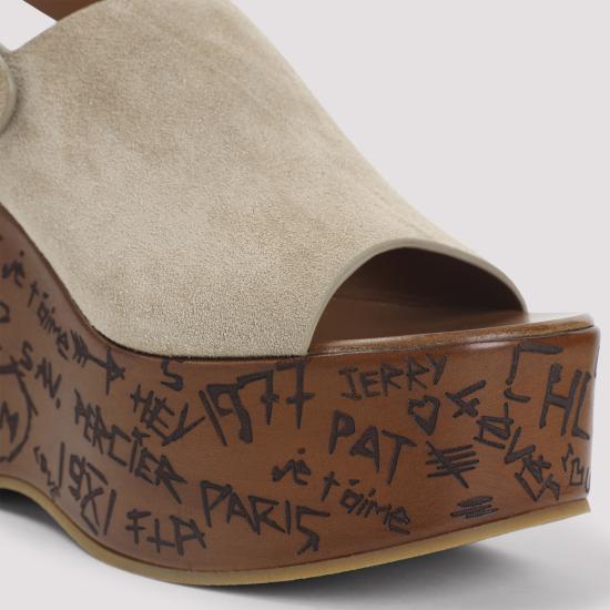 26SS 끌로에 샌들 CH25A10GRY751 DESERT SAND - CHLOE