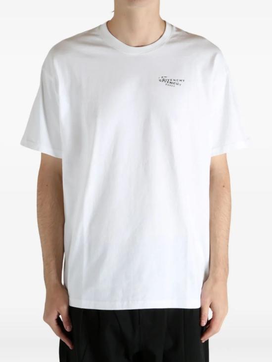 26SS 지방시 반팔 티셔츠 BM71NK3YSA100 WHITE - GIVENCHY