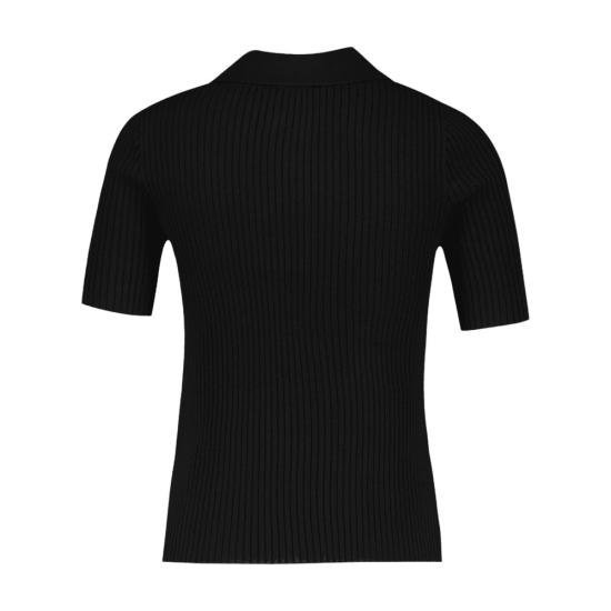 25FW 쿠레쥬 반팔 티셔츠 VESMPO029FI00019999 BLACK - COURREGES