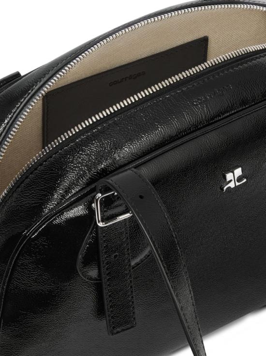 25FW 쿠레쥬 프라이데이 레더 숄더백 325GSA191CR00439999 BLACK - COURREGES
