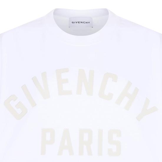 25FW 지방시 반팔 티셔츠 BW70FM3YRS100 WHITE - GIVENCHY