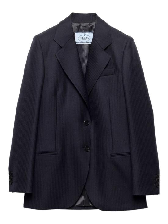 25FW 프라다 자켓 P545P16OXSOOOF0008 NAVY