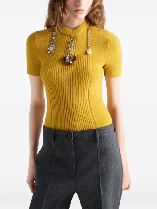 25FW 프라다 스트레이트 팬츠 P270JG17N1SOOOF0480 BLACK - PRADA