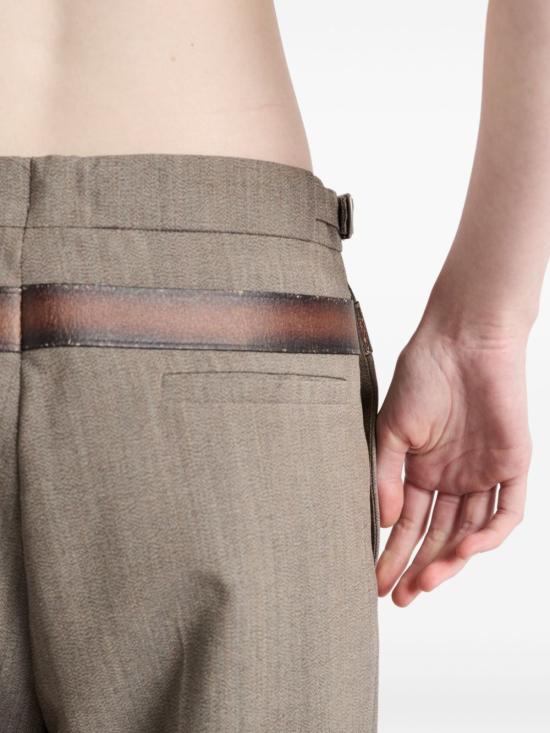  프라다 스트레이트 팬츠 P242J16NOF0572 BROWN - PRADA