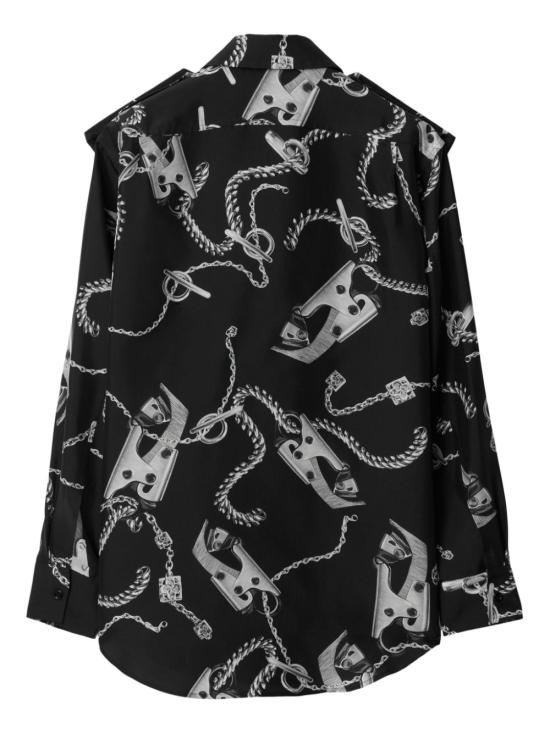  버버리 셔츠 8088942SILVERBLACK - BURBERRY