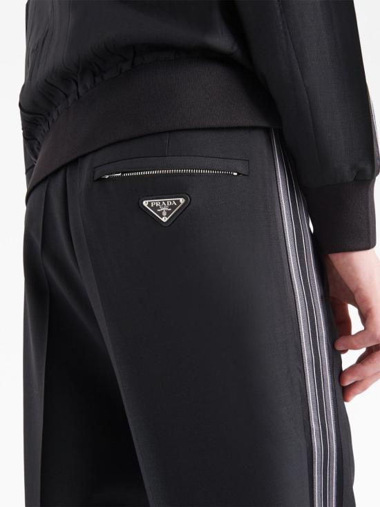  프라다 스트레이트 팬츠 SPH261G54S231F0002 BLACK - PRADA