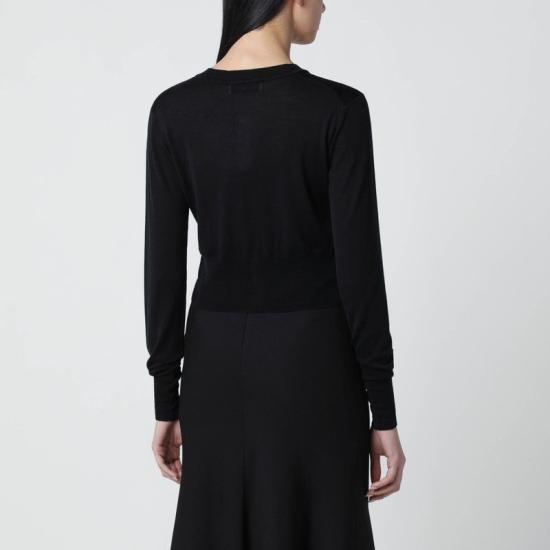 26SS 비비안웨스트우드 베아 크롭드 가디건 1803002UY001A N402 BLACK - VIVIENNE WESTWOOD