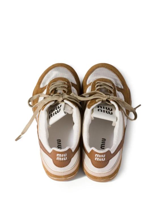 26SS 미우미우 스니커즈 5E428EFA00571L F0TBK NUDE NEUTRALS - MIU MIU