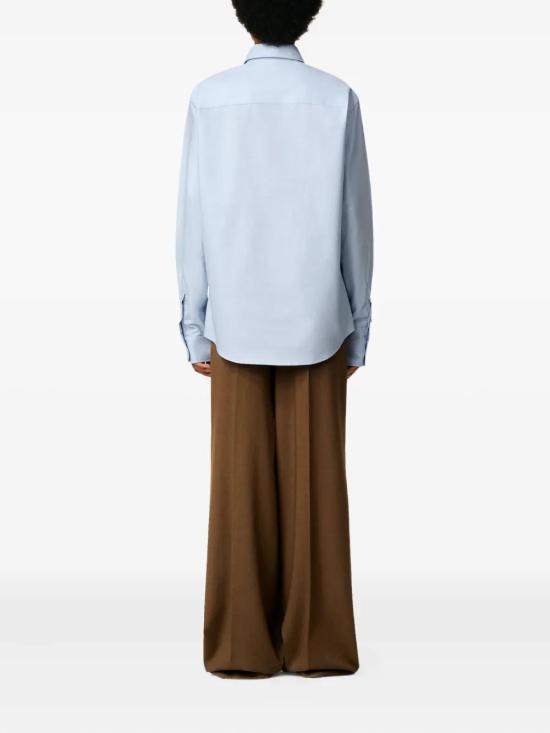 26SS 아미 긴팔 셔츠 BFUSH063CO0031 450 BLUE - AMI