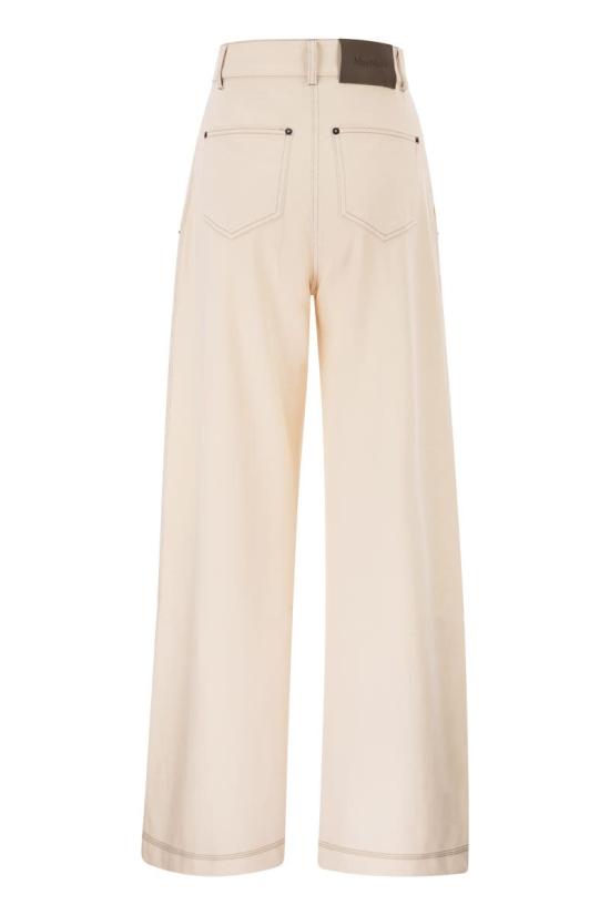 26SS 막스마라 스트레이트 팬츠 2611781108600 001 IVORY - MAX MARA