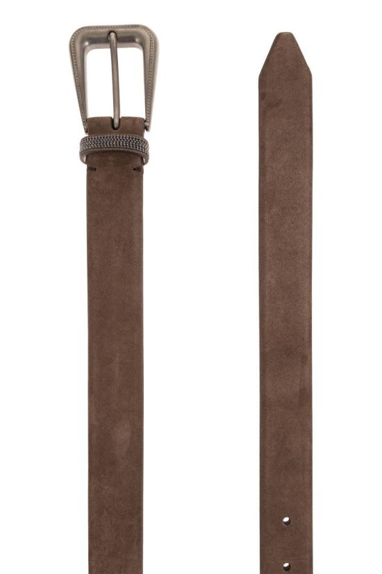 26SS 브루넬로 쿠치넬리 레귤러 벨트 M0DELC34C C1129 BROWN - BRUNELLO CUCINELLI