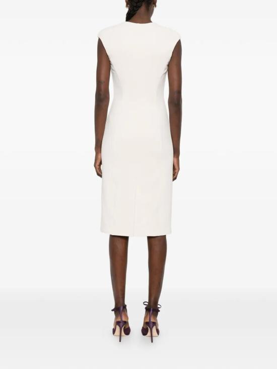 26SS 엘리자베타프랜치 미디 원피스 AB90061E2 193 BUTTER - ELISABETTA FRANCHI