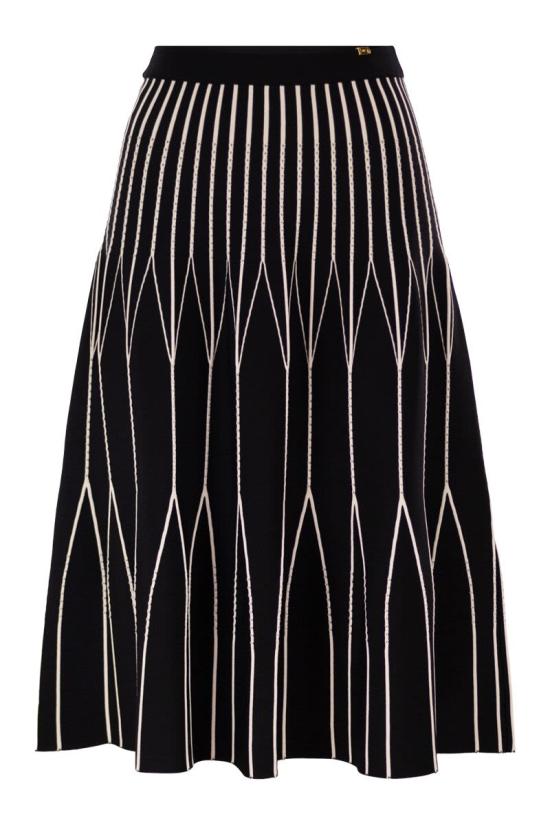 26SS 엘리자베타프랜치 미디 스커트 GK31S62E2 685 BLACK BUTTER