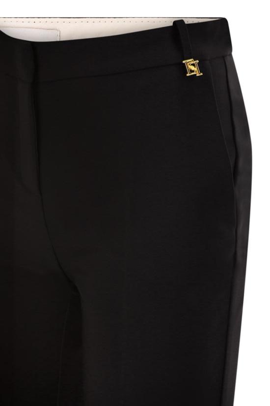 26SS 엘리자베타프랜치 스트레이트 팬츠 PA16661E2 110 BLACK - ELISABETTA FRANCHI