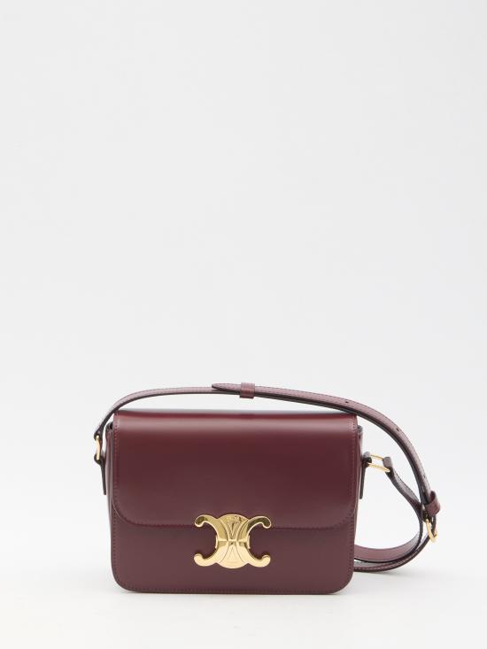 25FW 셀린느 틴 트리옹프 백 188423BF428LB Burgundy