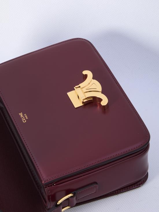 25FW 셀린느 틴 트리옹프 백 188423BF428LB Burgundy - CELINE