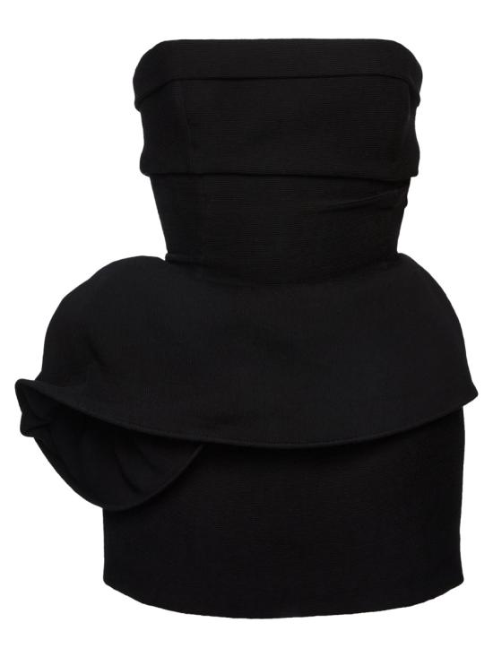 26SS 마그다뷰트림 미디 원피스 160426 BLACK